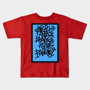 lettering Kids T-Shirt